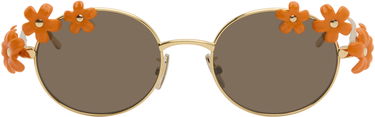 Slnečné okuliare Loewe Paula's Ibiza Daisy Field Round Daisy-Embellished Sunglasses Oranžová | LW40173UW5130F 192337236198, 0