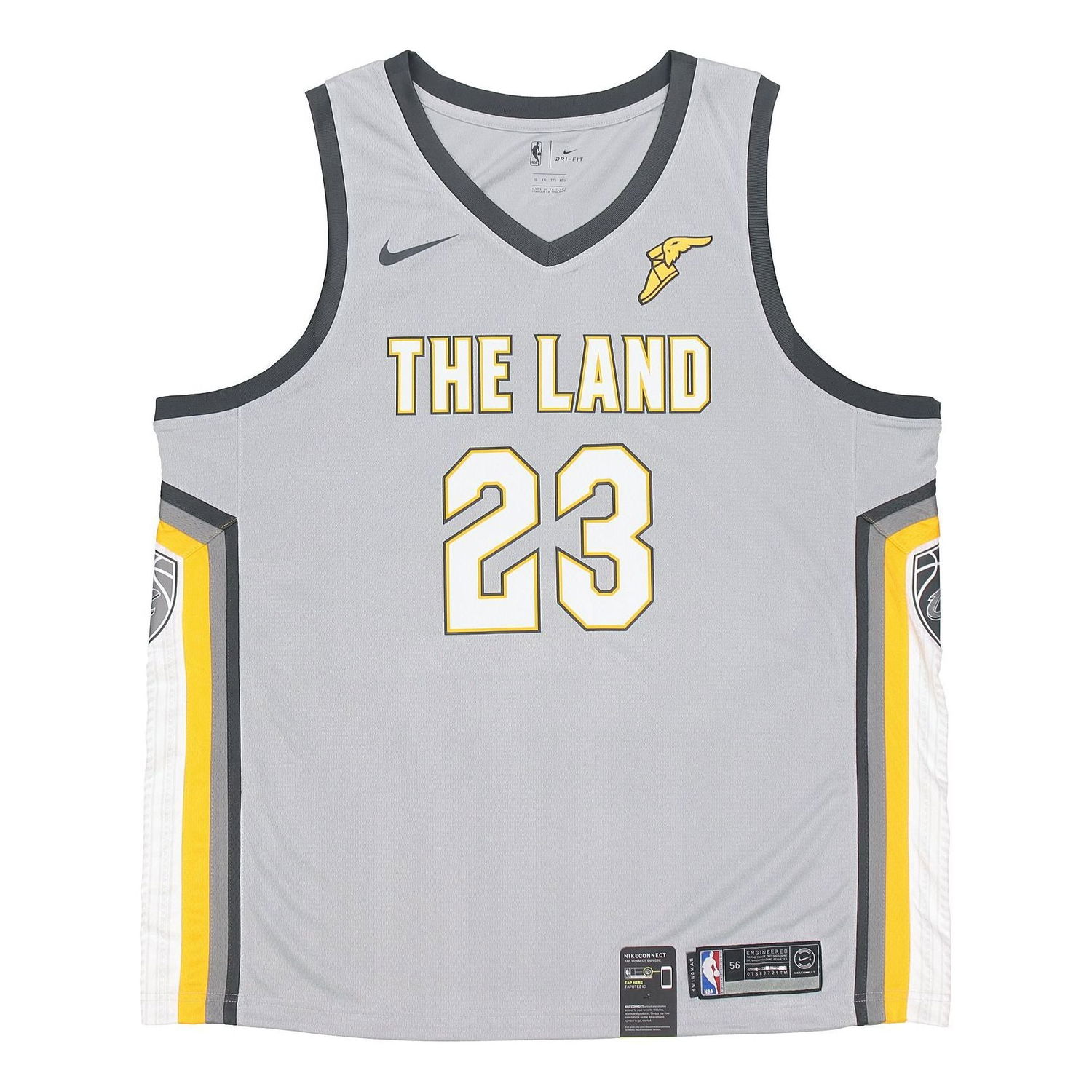 Dres Nike LeBron James City Edition Swingman Jersey Šedá | 912087-007, 0