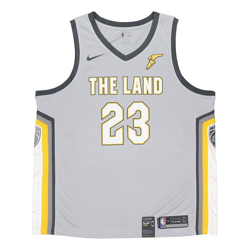 Dres Nike LeBron James City Edition Swingman Jersey Šedá | 912087-007
