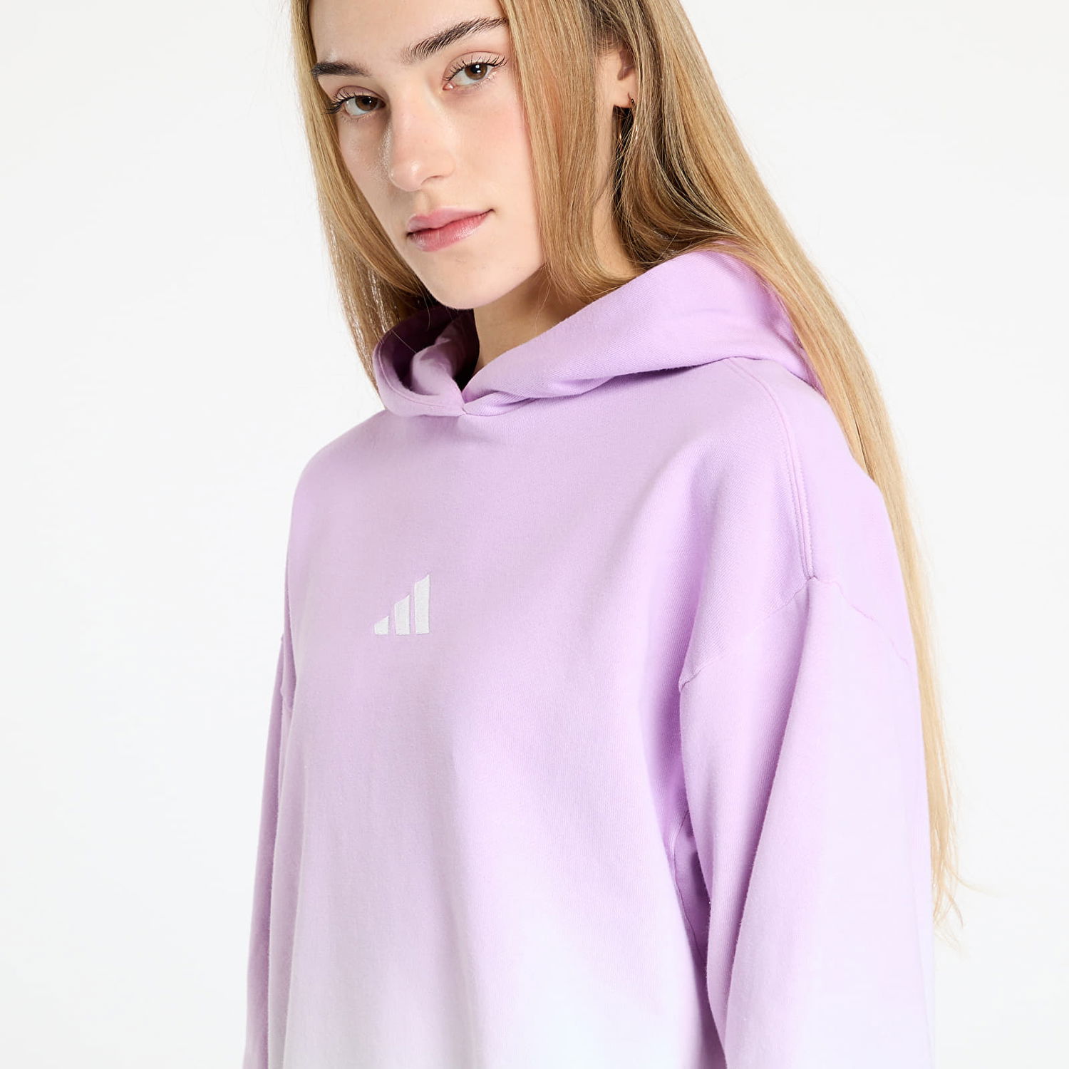 Mikina adidas Originals Adidas All Szn Loose Dip Dye Hoodie Fialová | JJ4566, 1