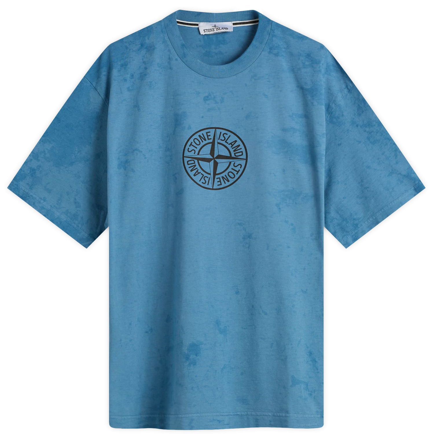 Tričko Stone Island Paintball Effect Megacity Sky T-Shirt, Size Large Modrá | K2S152100021-V002B, 1