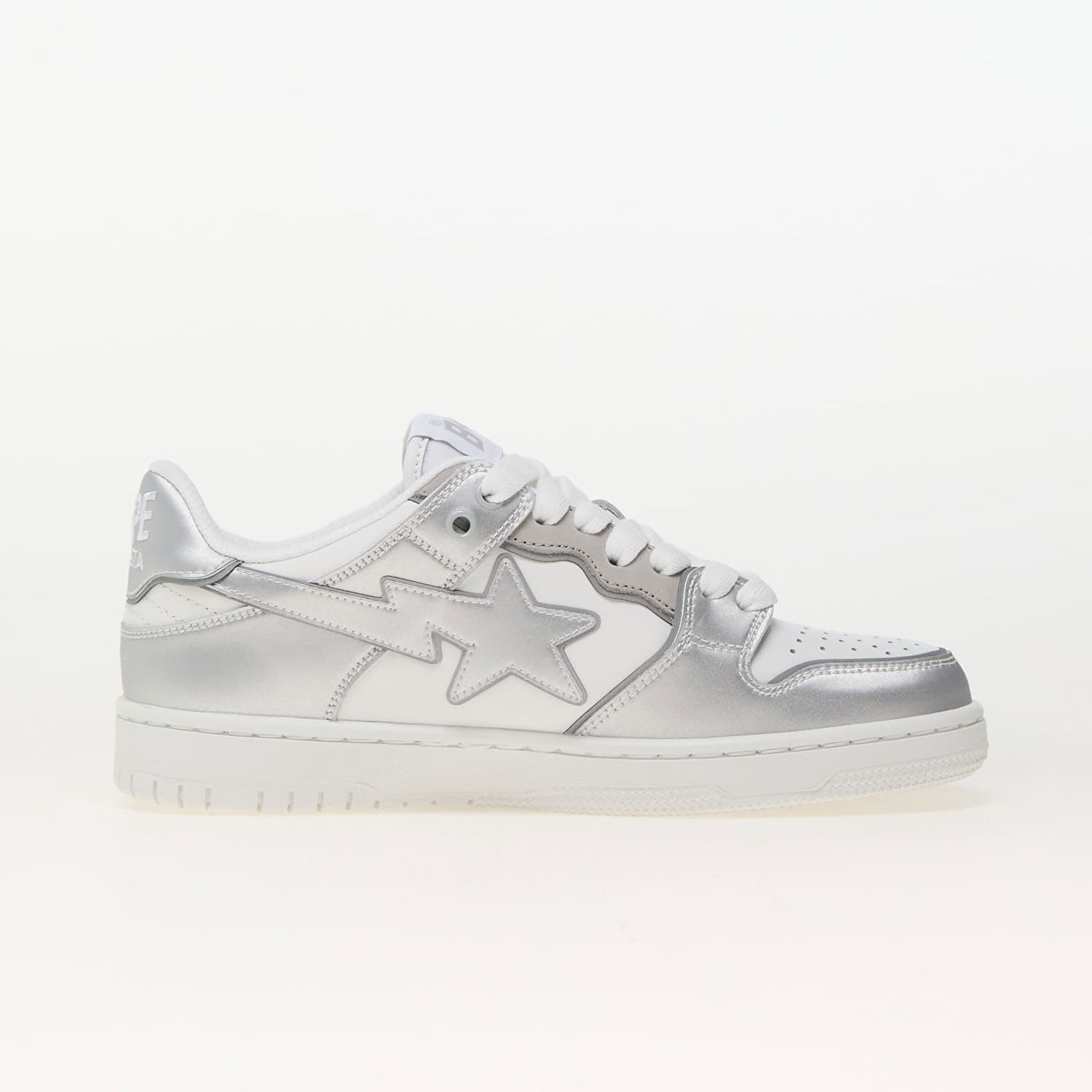 Tenisky a topánky BAPE A BATHING APE Bape Sk8 Sta 4 L White Metalická | 001FWK302311LWHT, 1