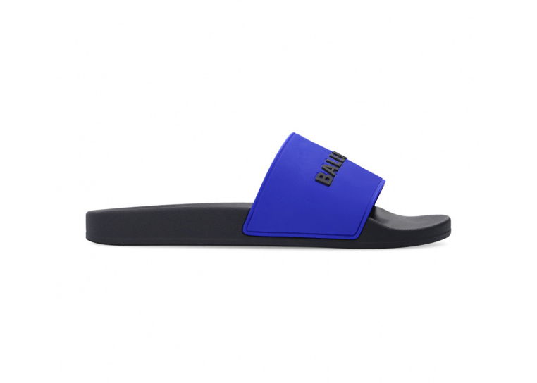 Tenisky a topánky Balenciaga Pool Slide Navy Blue Black Navy | 565826 W1S8A 4010, 0