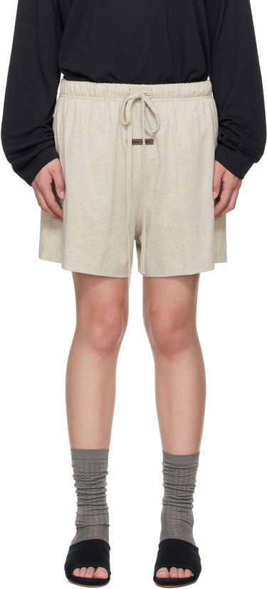 Šortky Fear of God Fear of God ESSENTIALS Soccer Shorts Béžová | 160SP255652FW, 0