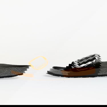 Tenisky a topánky Birkenstock Birkenstock Madrid Big Buckle Patent Leather Slides Čierna | 1022650, 0