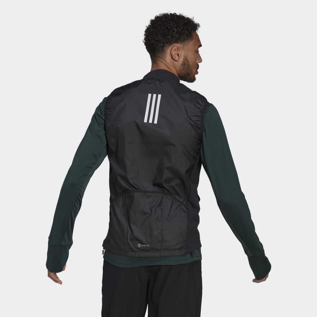 Vesta adidas Originals Own the Run Vest Čierna | HL3926, 1
