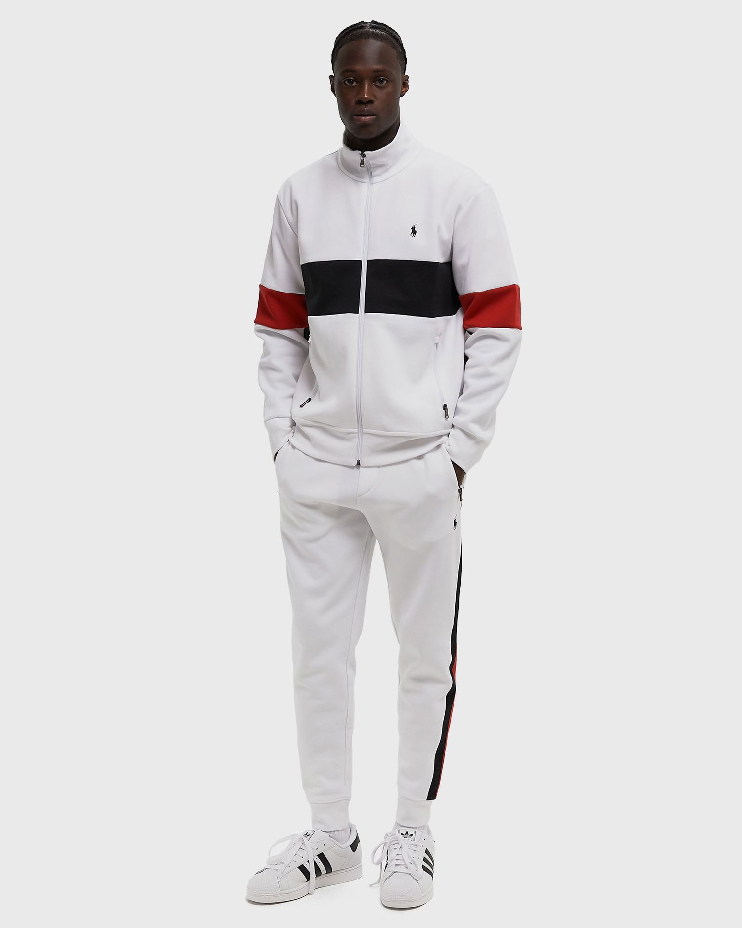 Tepláky Polo by Ralph Lauren Polo Ralph Lauren Track Pants with Side Stripe Biela | 710971950001, 1