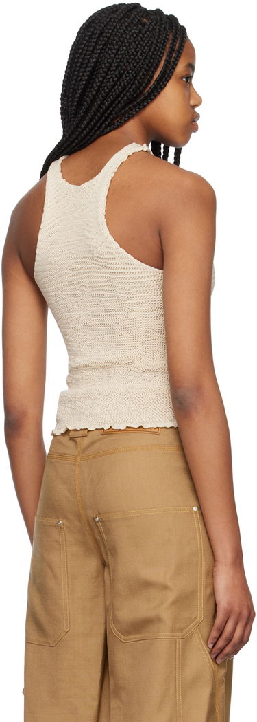 Tielko Stella McCartney Graphic Tank Top Béžová | 6K04373S2397, 2