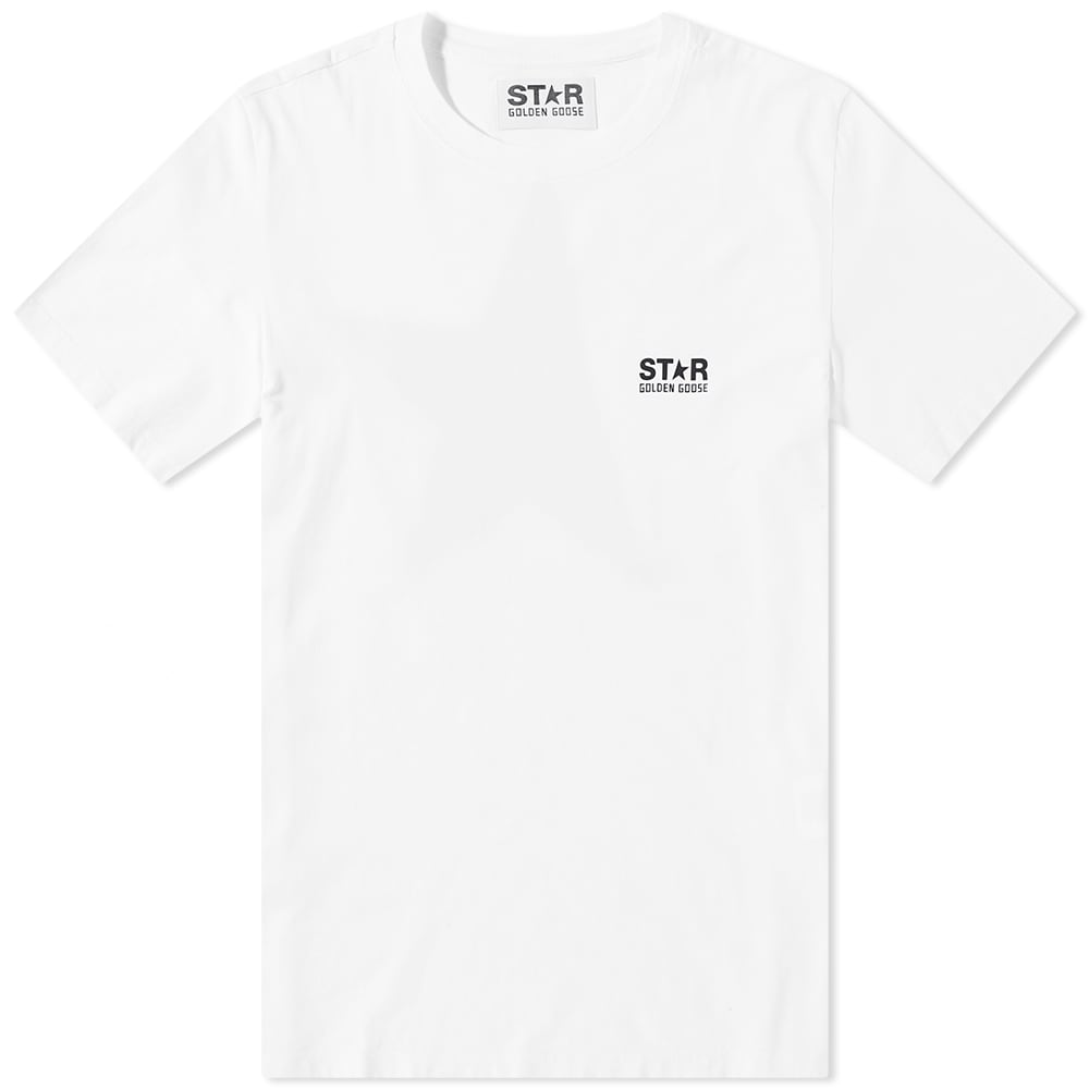 Tričko Golden Goose Big Star Back Tee Biela | GMP01220-P000879-10283, 0
