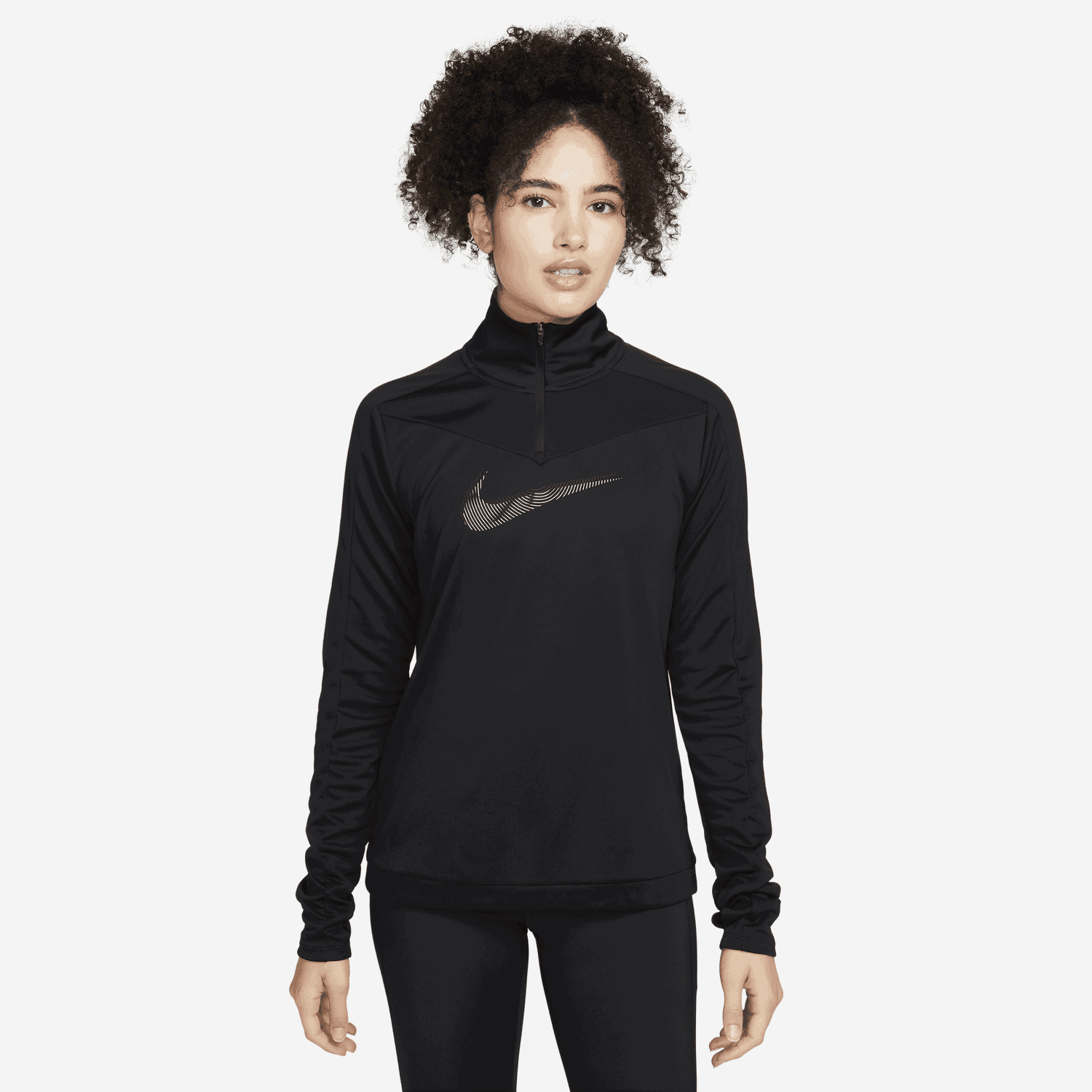 Tričko Nike Dri-FIT Swoosh Čierna | FB4687-010, 0
