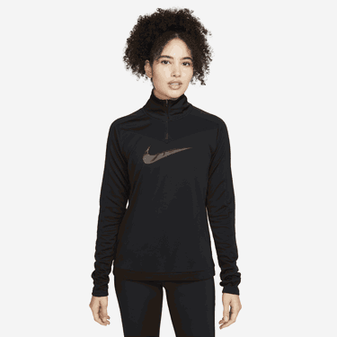Tričko Nike Dri-FIT Swoosh Čierna | FB4687-010, 0