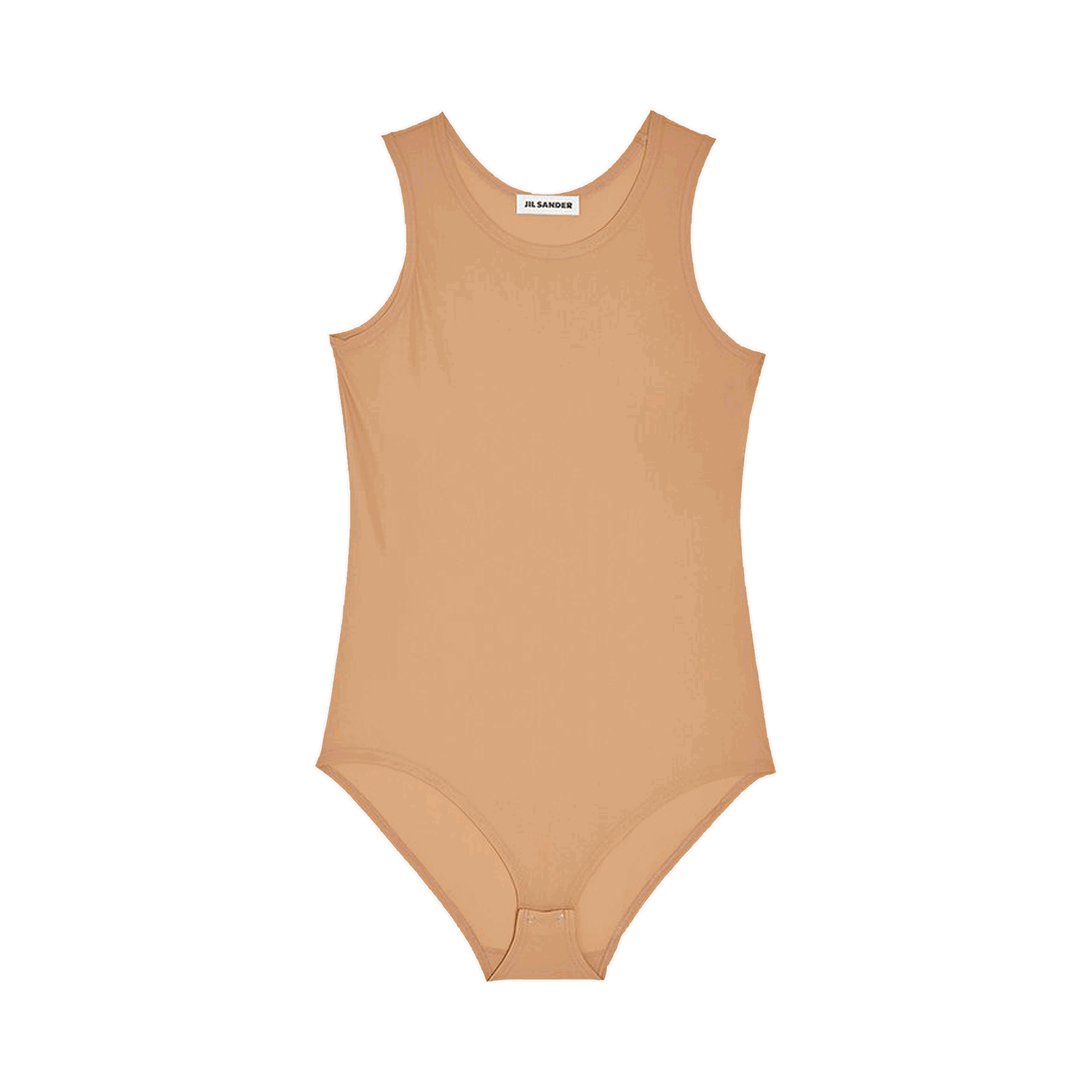 Body Jil Sander Round Neck Bodysuit Béžová | JSCR705051 WR477108 265, 0