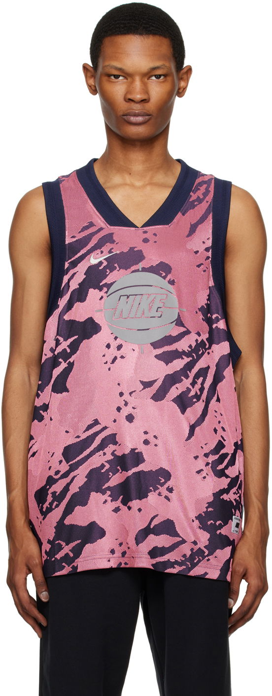 Tielko Jordan Embroidered Tank Top Ružová | DX0257-410, 0