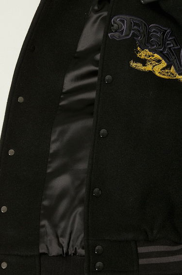 Bomber bunda Awake NY Awake NY Varsity Jacket Oversize Čierna | SP24.OT001, 7