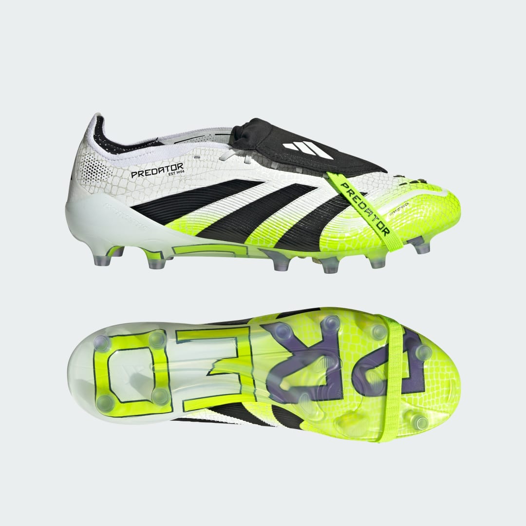 Tenisky a topánky adidas Performance Predator Elite Fold-Over Tongue Artificial Grass Boots Biela | JS0945, 0