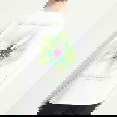 Tričko Casablanca Glitch Orchid Long Sleeve T-Shirt Biela | M-SP26-JTS-062-02, 3