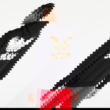 Mikina adidas Performance Graphics Fire Trefoil Čierna | IJ0610, 4