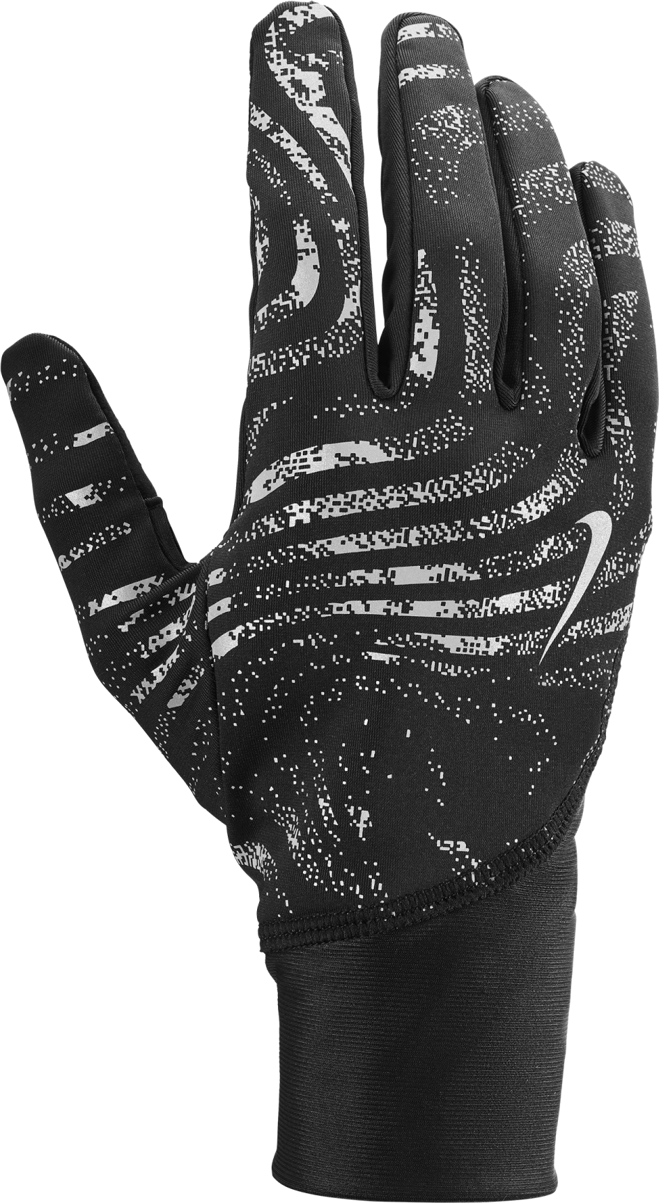 Rukavice Nike Pacer Midweight Running Gloves Reflective Čierna | 9331-114-82, 0