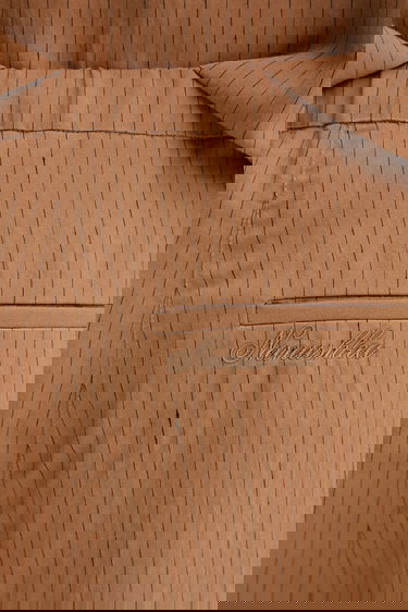 Nohavice Nanushka Nanushka DEMIS Striped Casual Trousers Hnedá | NM25SSPA11675, 4