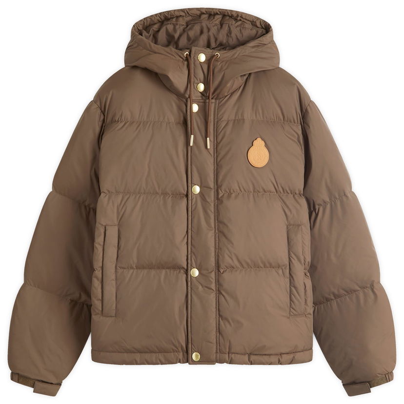 Prešívaná bunda Sporty & Rich Crown Puffer Jacket Hnedá | OW020512202BR03-CHOC