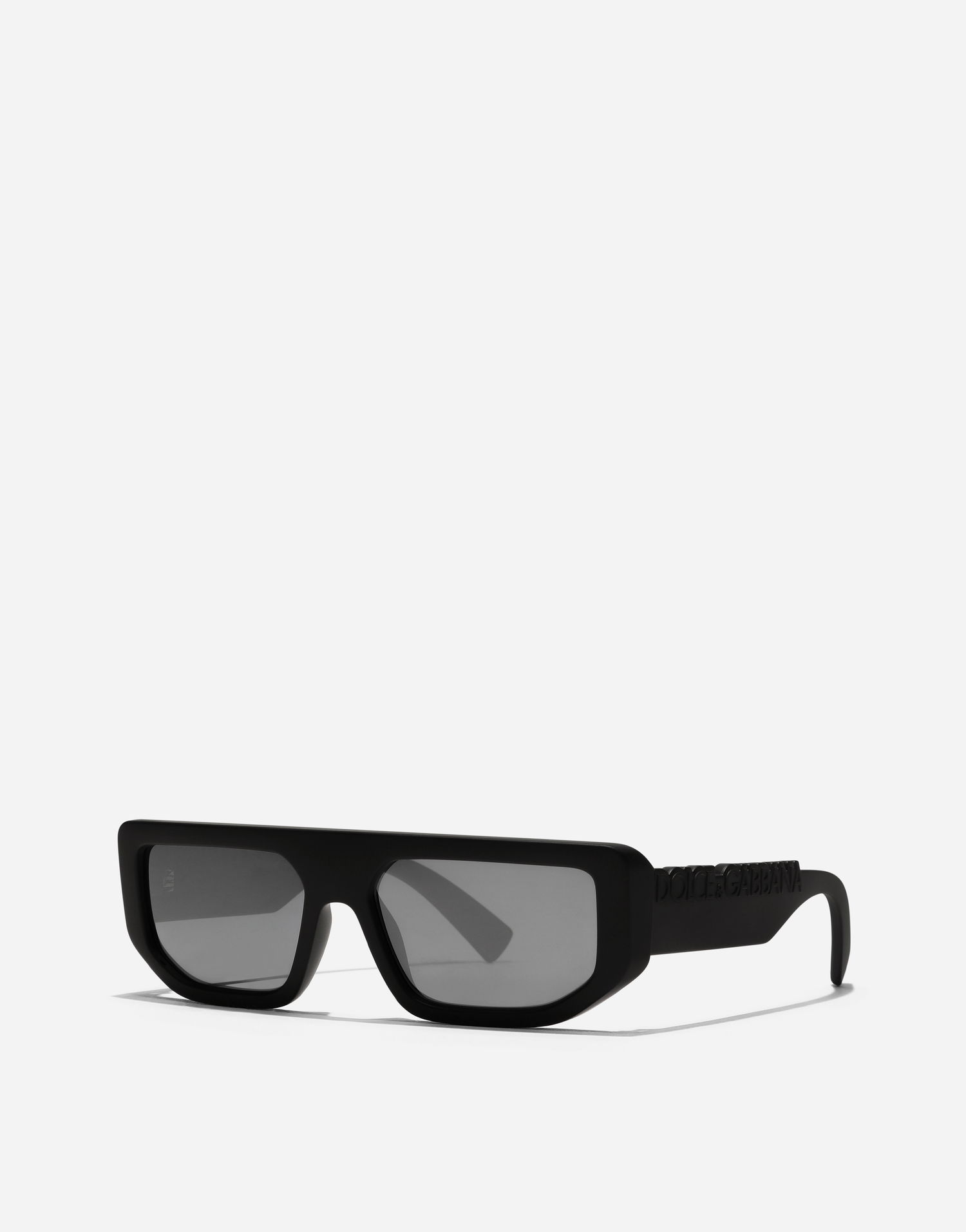 Slnečné okuliare Dolce & Gabbana Dg Logo Rectangular Sunglasses Čierna | VG6203VN56G9V000, 1