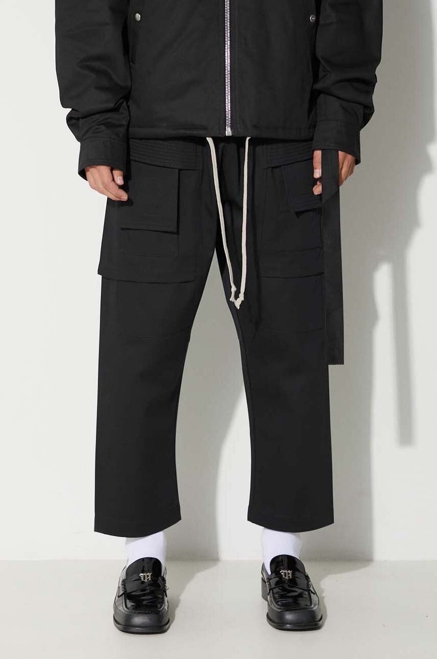 Cargo nohavice Rick Owens Cargo Pants Čierna | DU02C5371.TW, 0