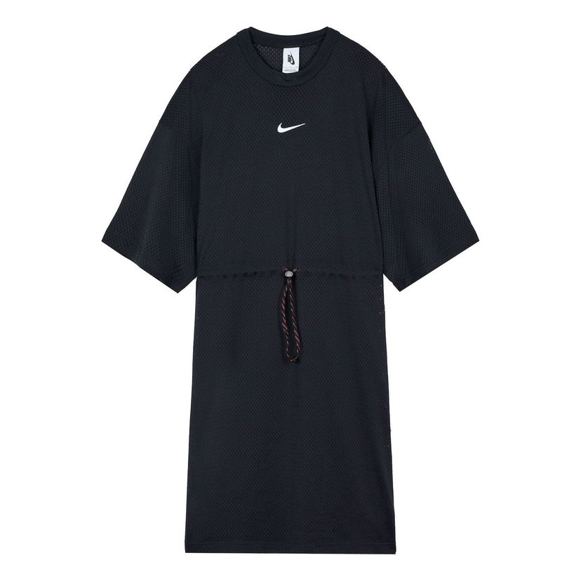 Šaty Nike NikeLab Collection Mesh Women's Dress Čierna | CJ0177-010