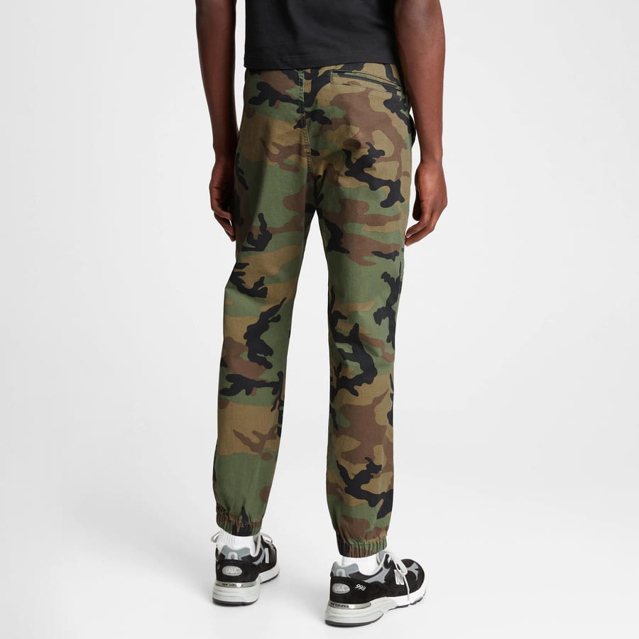 Tepláky GAP Essential Jogger Pants Zelené | 737910-00, 1