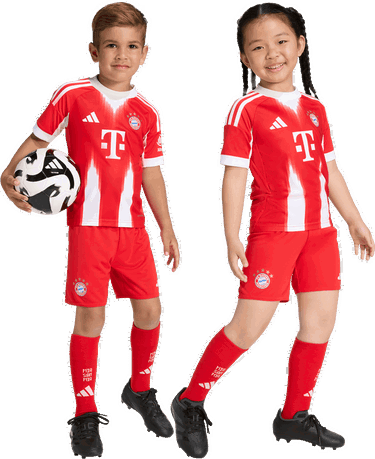 Súprava adidas Performance FC Bayern 25/26 Mini Kit Červená | JN8510, 4