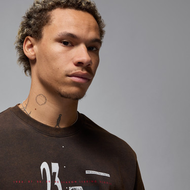 Tričko Jordan Jordan M J Reissue Graphic Short Sleeve T-Shirt Hnedá | HJ2356-010, 3