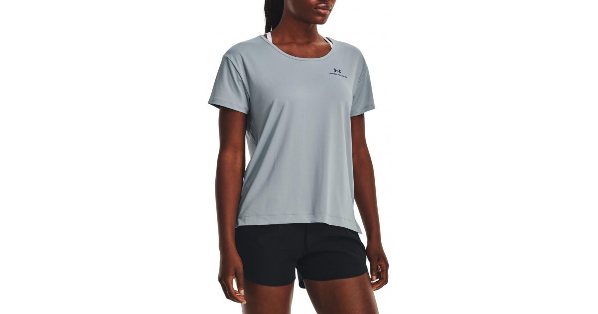 Tričko Under Armour Tee Rush Energy Core Šedá | 1365683-465, 1