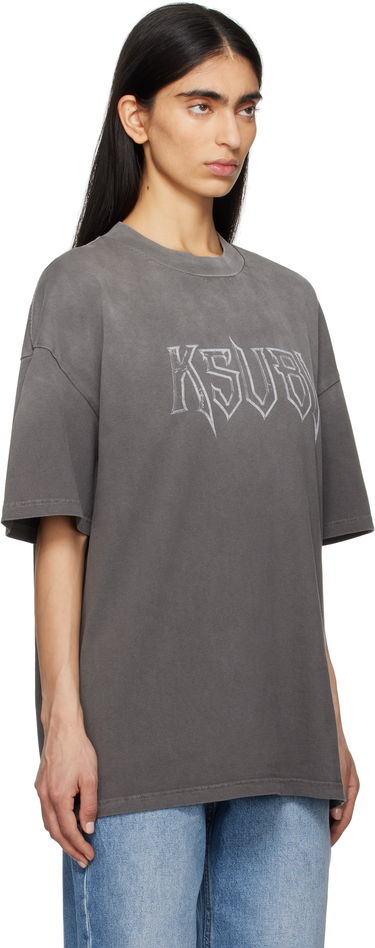 Tričko Ksubi Ksubi Kingdom Boyfriend T-Shirt Šedá | WSP25TE008, 1