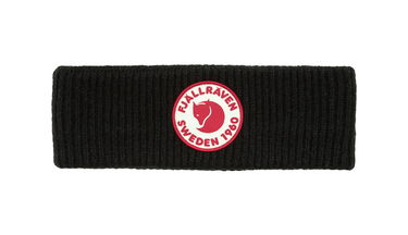 Čiapky a klobúky FJÄLLRÄVEN 1960 Logo Headband Čierna | F87082-550, 3