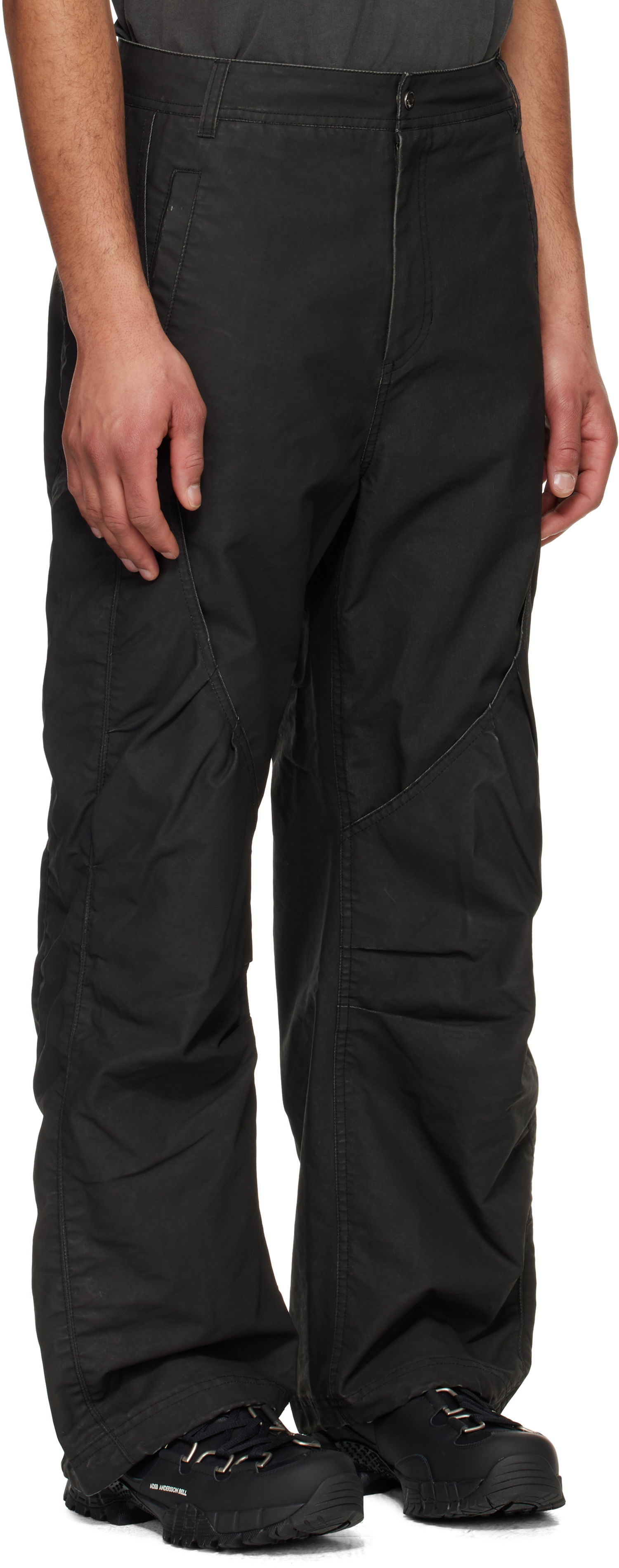 Nohavice Andersson Bell Andersson Bell ARC Shirring Trousers Čierna | apa791m, 1