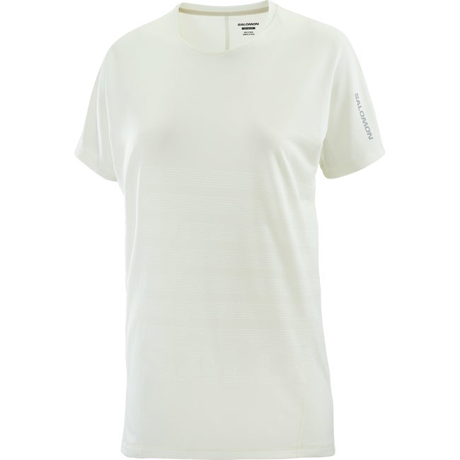 Tričko Salomon Aero Graphic Short Sleeve T-Shirt Biela | LC2696700, 1