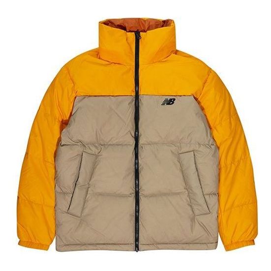 Prešívaná bunda New Balance Reversible Puffer Jacket Hnedá | NP943043-MY