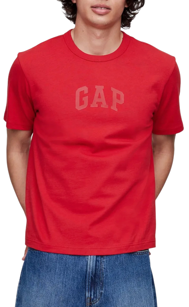 Tričko GAP T-Shirt Logo Americana Červená | 782369-02, 0