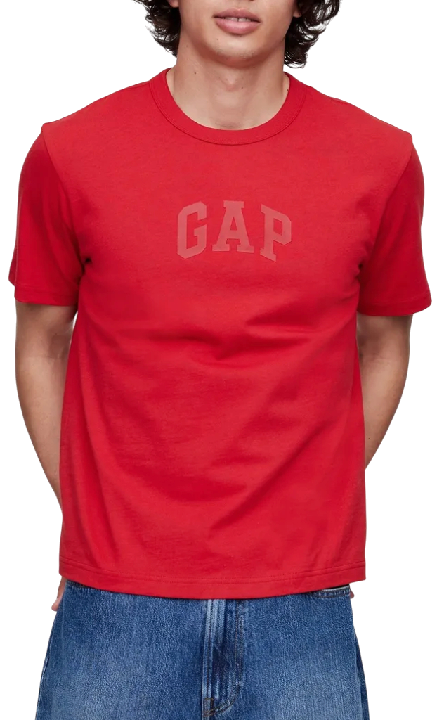 Tričko GAP T-Shirt Logo Americana Červená | 782369-02