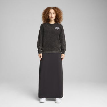 Sveter Puma CLASS Comfort Washed Crew Sweatshirt Čierna | 685032_01, 5