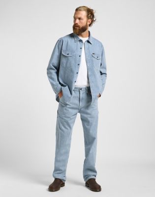 Košeľa Lee Carpenter Railroad Workwear Pants 38x32 Modrá | 112364013, 0