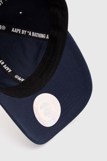 Šiltovka AAPE by A Bathing Ape AAPE 3D "A" Font Baseball Cap Navy | ACP5227, 3