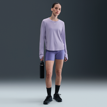 Tričko Nike One Classic Dri-FIT Long Sleeve T-Shirt Fialová | IB9403-533, 3