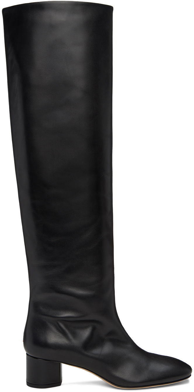 Oblečenie Aeyde Aeyde Willa Over-the-Knee Boots Čierna | A11-KB-DUBR45RO115-FW24-800-001