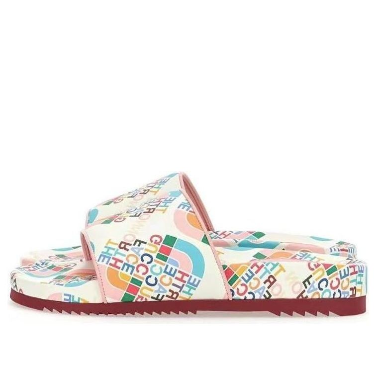 Tenisky a topánky Gucci Gucci x The North Face Leather Slides Rôznofarebný | 685636-CPDH0-5880, 0