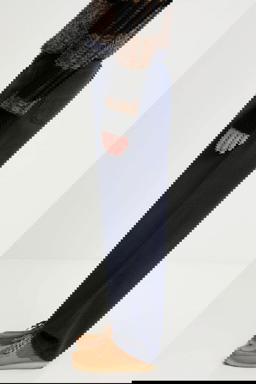 Nohavice Carhartt WIP Loose Fit Trousers Simple Pant Navy | I035643.1C4O, 1