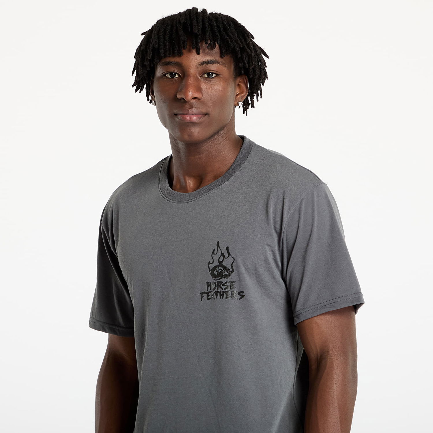 Tričko Horsefeathers Horsefeathers Reckless Tech T-Shirt Šedá | TM068B, 1