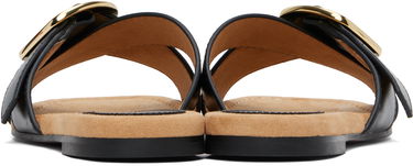 Doplnky Stella McCartney Stella McCartney Gaia Brushed Alter Mat Sandals Čierna | 810572W0U70, 1