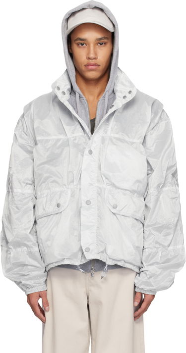 Vetrovka OUR LEGACY Our Legacy Exhale Puffa Jacket Biela | M2251EVC, 0