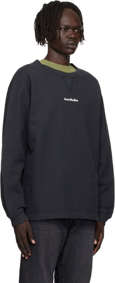 Mikina Acne Studios Beige Relaxed-Fit Sweatshirt Béžová | CI0169-, 4