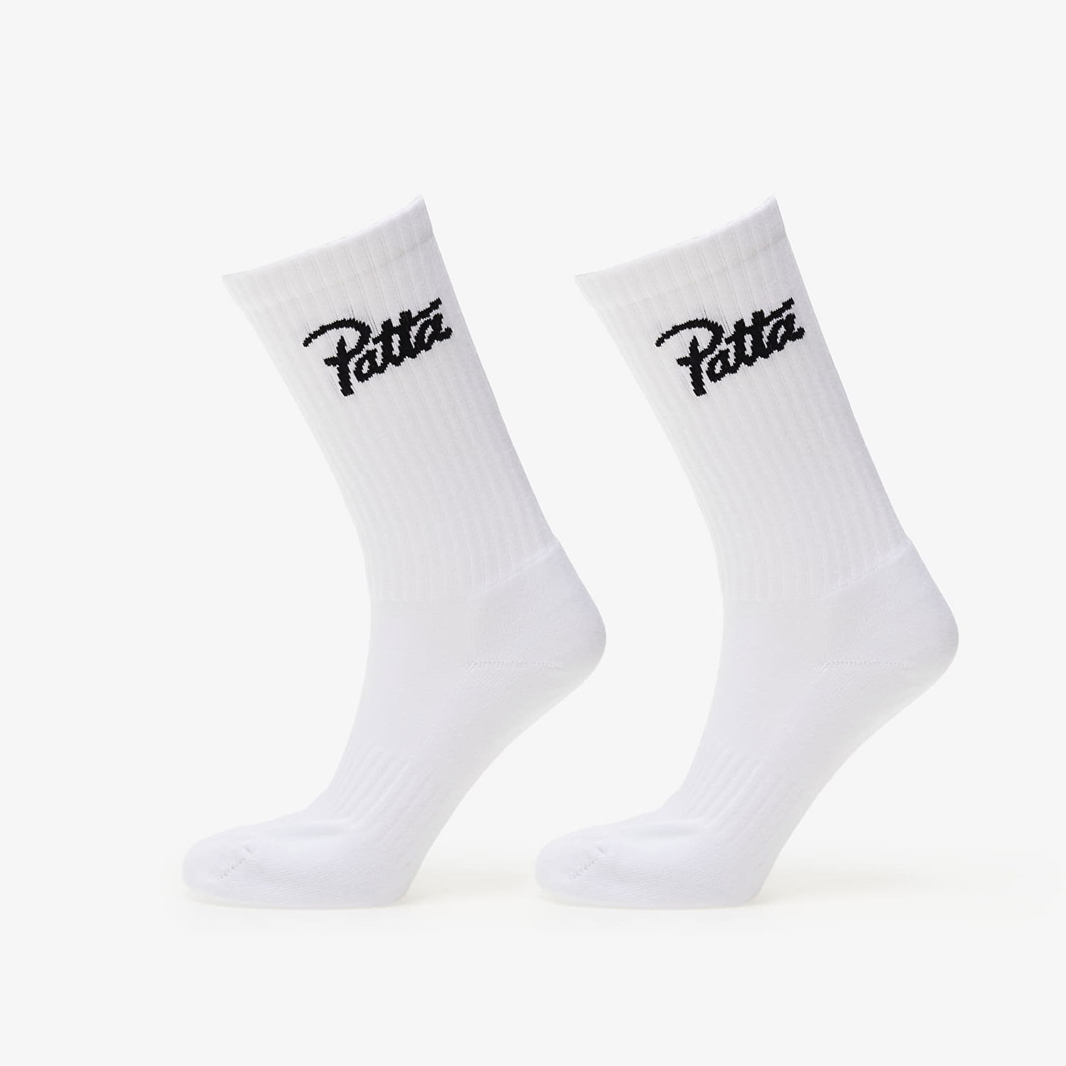 Ponožky Patta Script Logo Sport Socks 2-Pack Biela | POC-BS24-2020-396-0250-002, 0